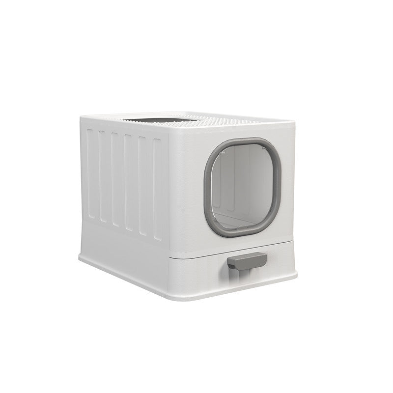 Compact Foldaway Cat Litter Box