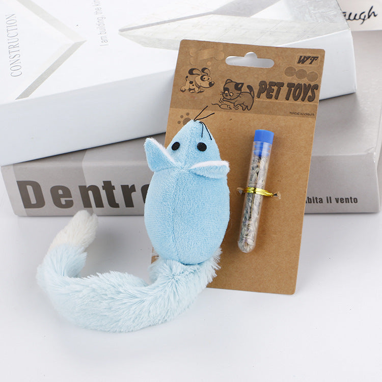 Minty Mouse Plush Toy for Cats