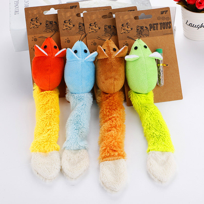 Minty Mouse Plush Toy for Cats