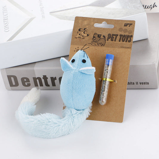 Minty Mouse Plush Toy for Cats