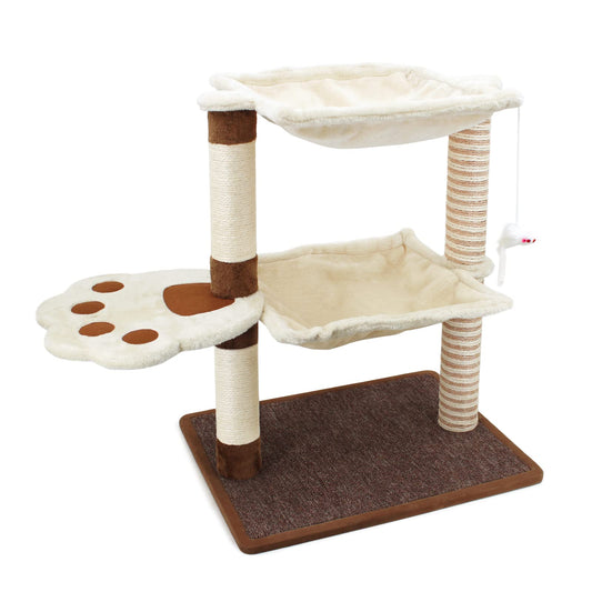 SONGWAY Deluxe Cat Scratcher with Hammock