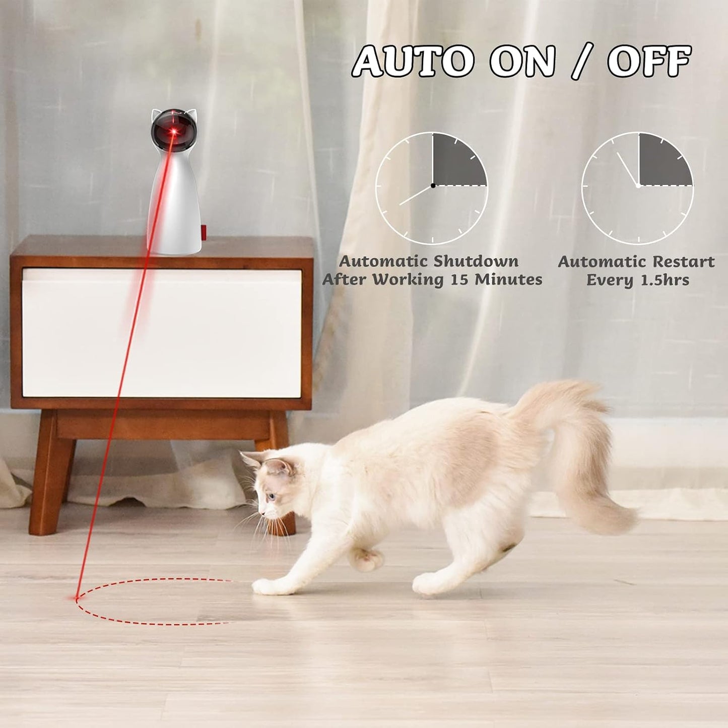 Laser Chase Cat Toy