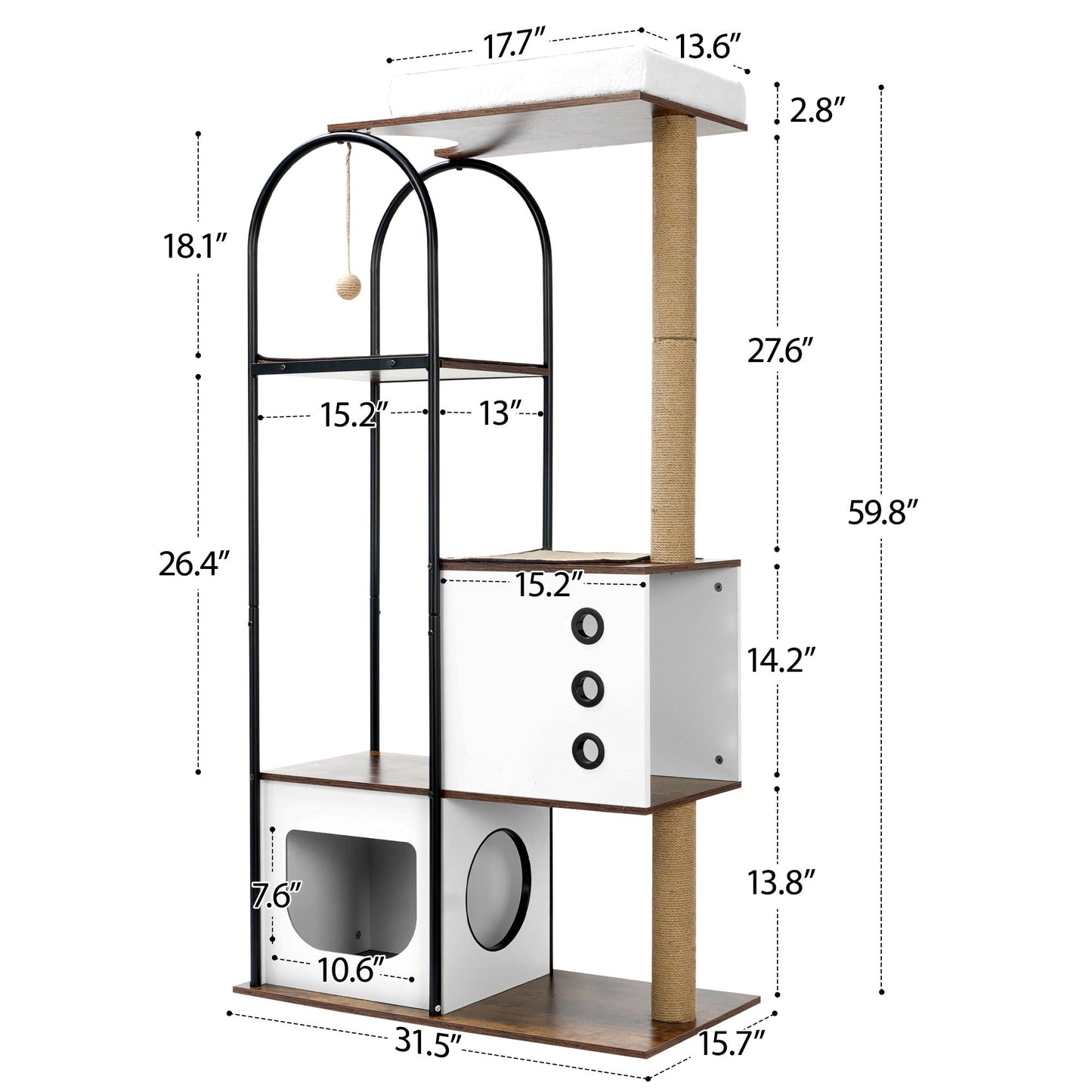 Chic Cat Tower Suite