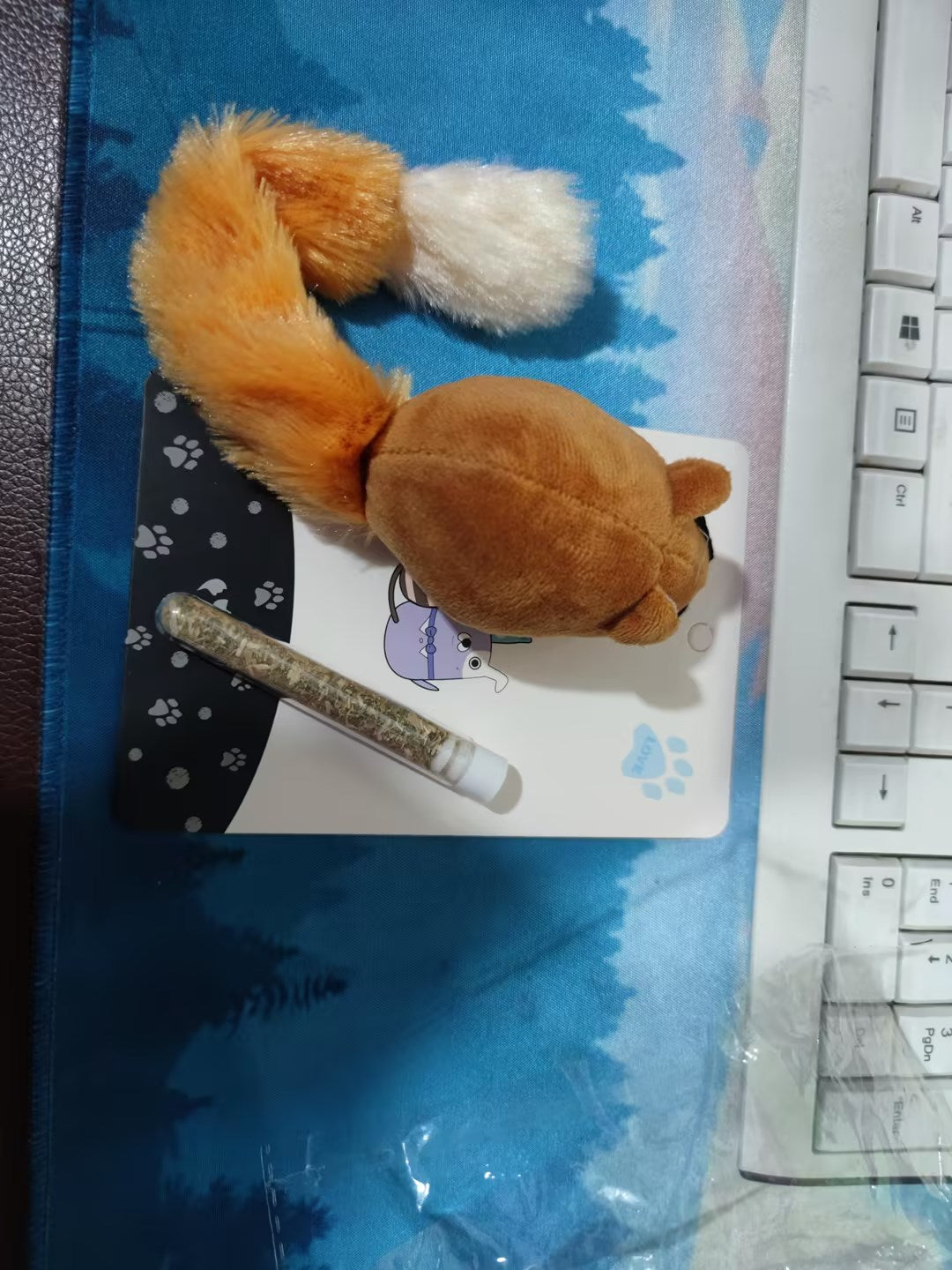 Minty Mouse Plush Toy for Cats